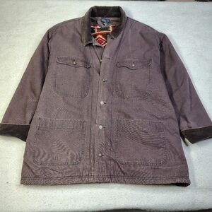 VINTAGE Patagonia Nuevo Ranch Jacket XL Night Plum Purple Aztec Fleece Fall 1995